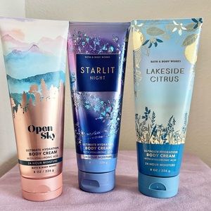 Set of 3 Bath and Body Works lotions